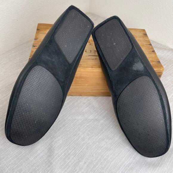 Cole Haan Black Leather Driving Loafers Men’s 13M Slip On Drivers Comfort